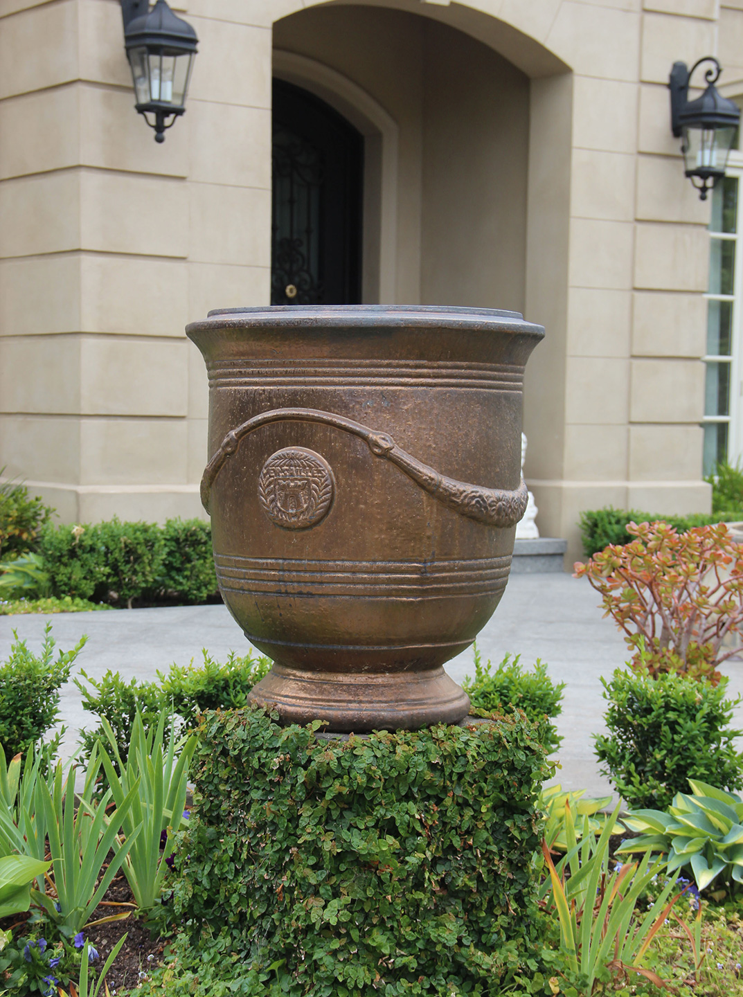 Heavy Metal French Style Urn