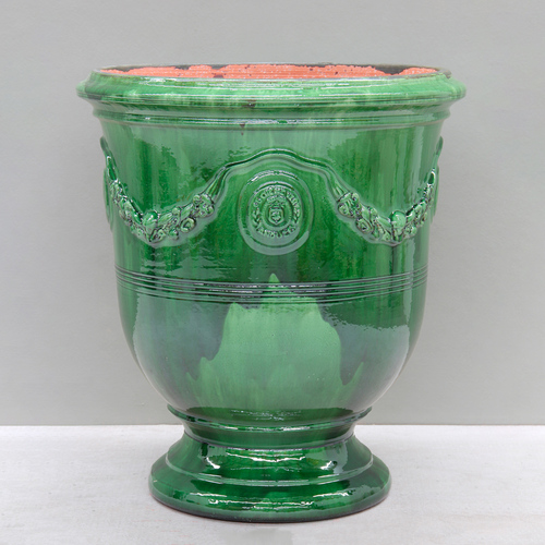 Green Traditional Anduze Urn