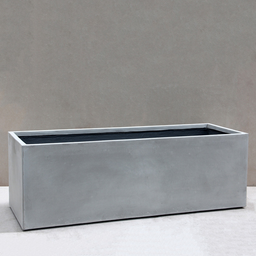Grey Portico trough - L200cm x W45cm x H50cm