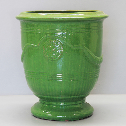 Grass Green French Style Urn