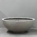 Natural Cement Volcano Bowl Open Top Bubbler D124cm x H56cm