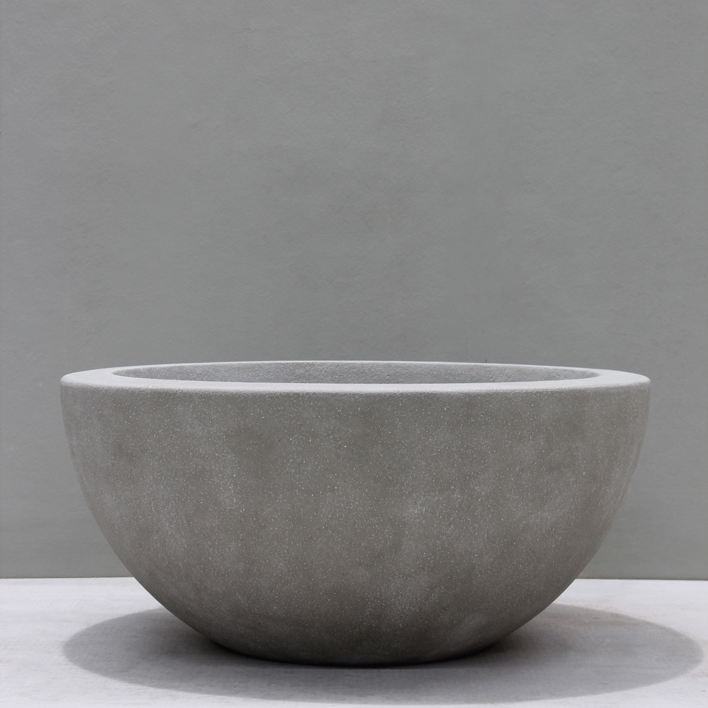 [GRR01NC] Natural Cement Fairfield Bowl D90cm x H40cm