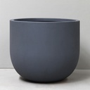 Pigmented Charcoal Contemporary U Planter