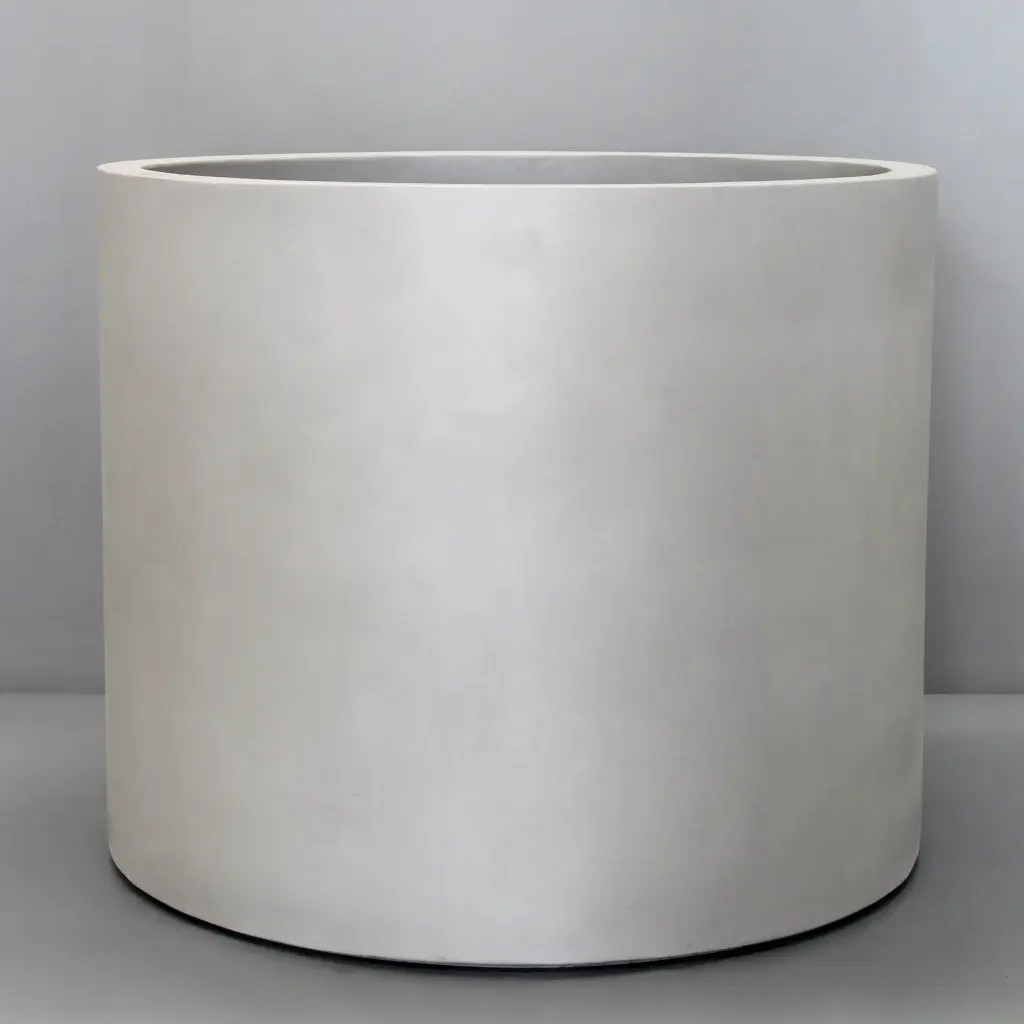 [URR04-112GR] Grey Cylinder Planter (Extra Extra Large - D112cm x H92cm)