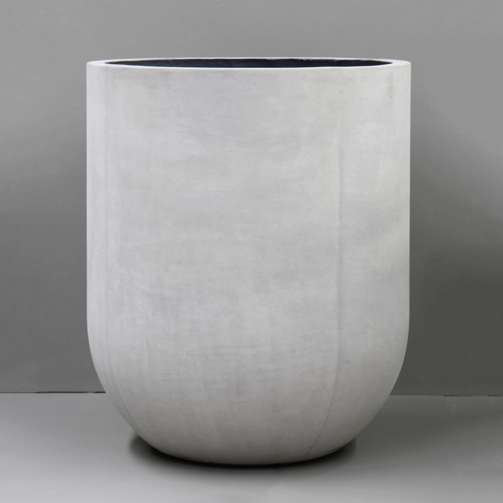 [URR18-84GR] Grey Seaton Pot (Large - D84cm x H100cm)