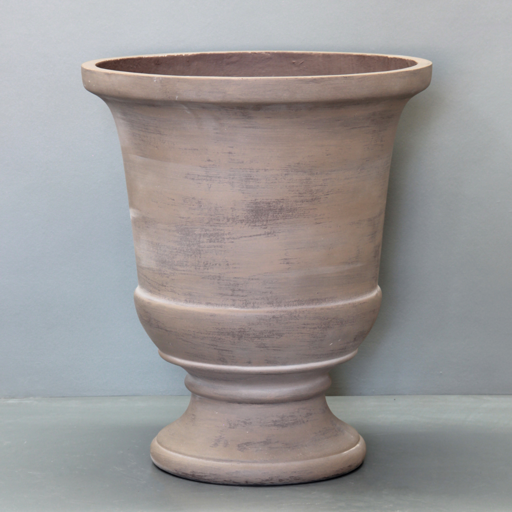 [PRU02L-TW] Terra Wash Pomezia Urn (D55cm x H64cm)