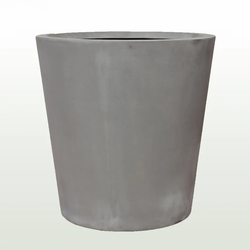 Urban Grey Wellington Round Tapered Pot