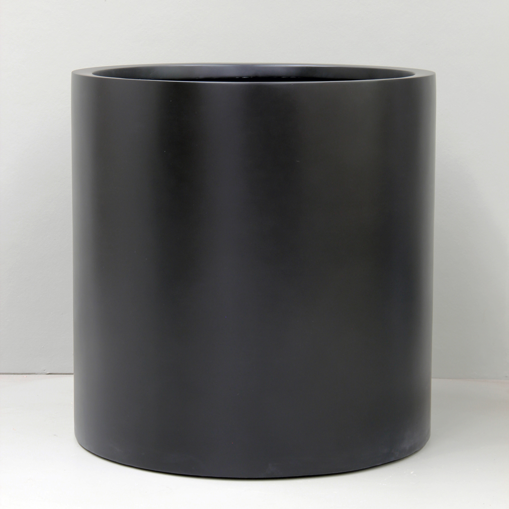 [BR1-70BK] Black Drum Pot (Extra Extra Large - D70cm x H70cm)