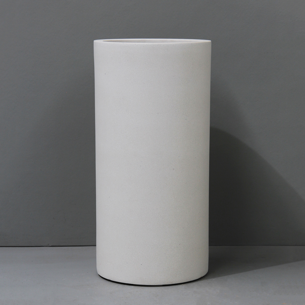 [BR6L-IV] Ivory Tall Cylinder (Large - D50cm x H100cm)