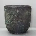 Midnight Green Tall U Pot