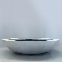Grey Large Seating Bowl Planter