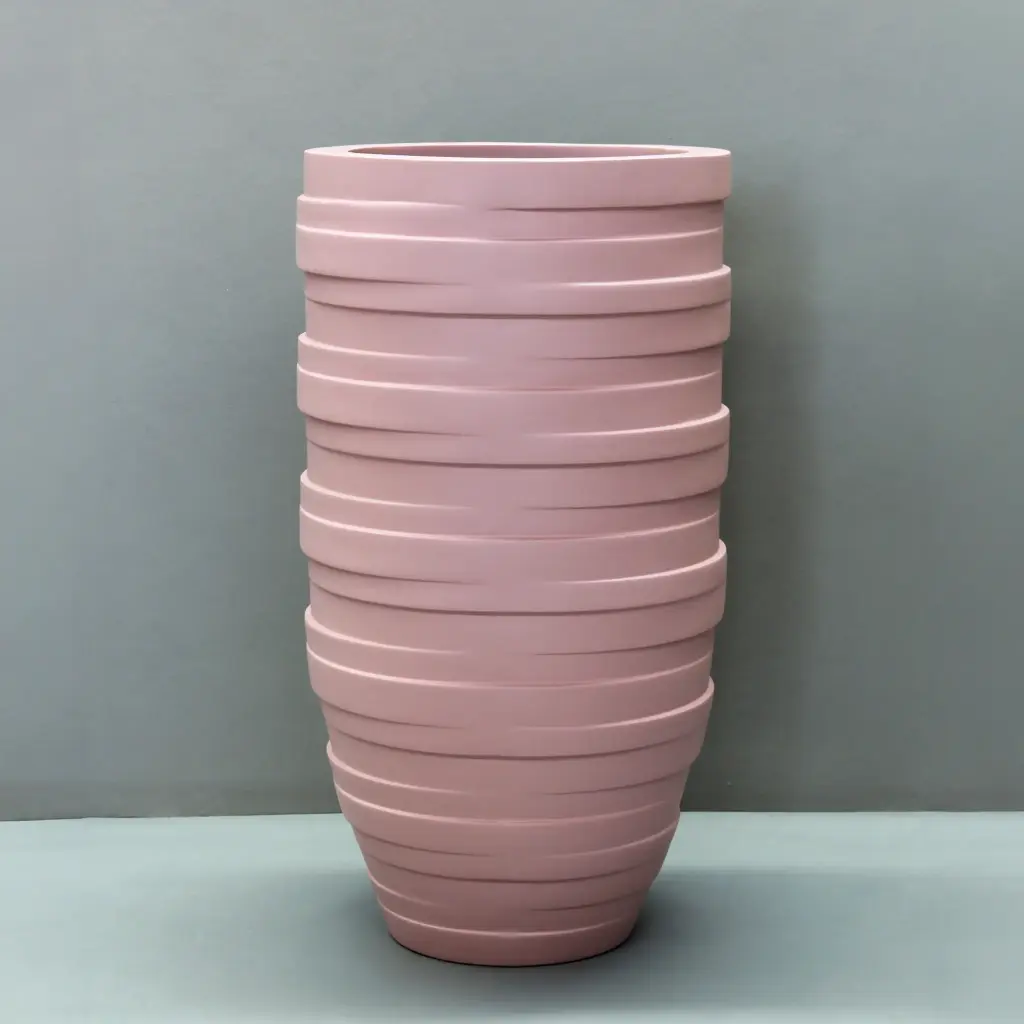 [6100.137.PS] Pink Salt Circulum Pot (Large - D137cm x H114cm)