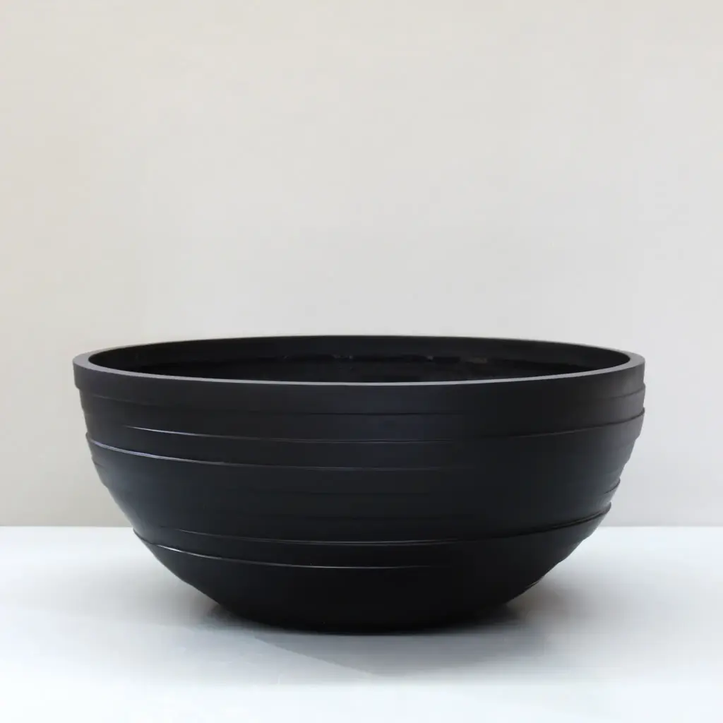 [6140.120.BK] Black Circulum Bowl (Large - D120cm x H52.5cm)