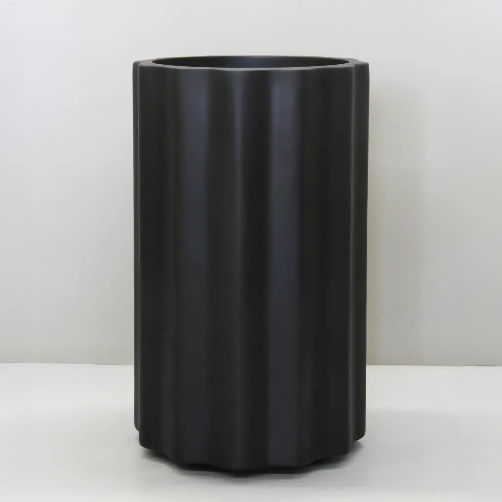 [7127.054.BK] Black Vattra Cylinder (Large - D54cm x H90cm)