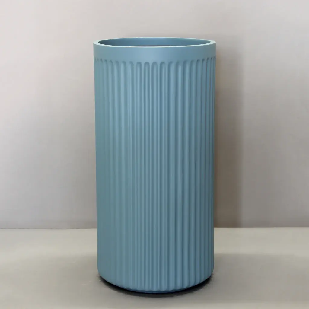 [7890.052.WS] Winter Sky Doric Cylinder (Large - D52cm x H104cm)
