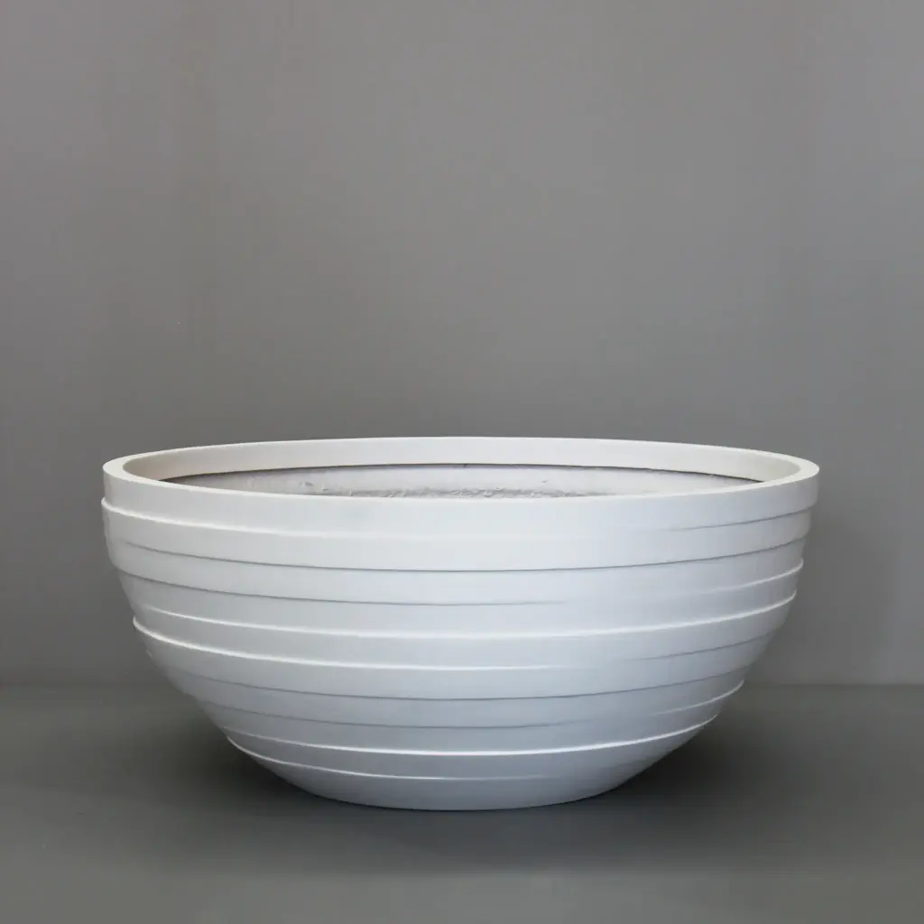 [6140.120.WH] White Circulum Bowl (Large - D120cm x H52.5cm)