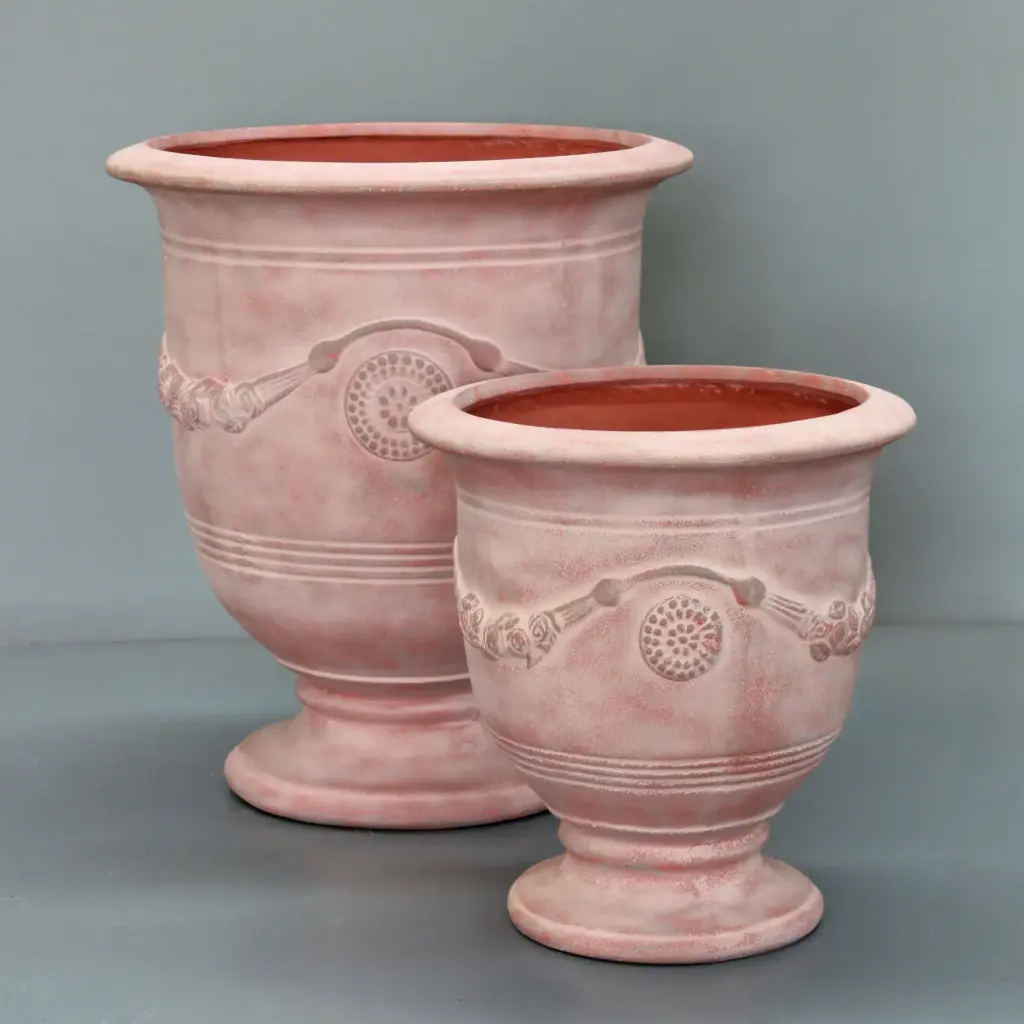 [PCU01s/2TU] Tuscan Trivoli Urn (Set of 2 - D60 & 45cm)