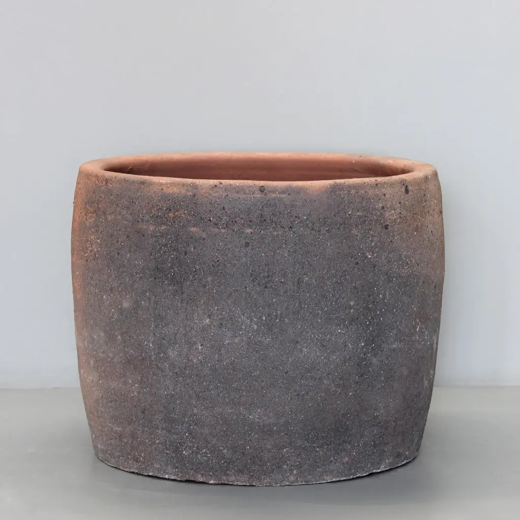 [TDR43L-RST] Barrel Pot  (Large - D72cm x H56cm)