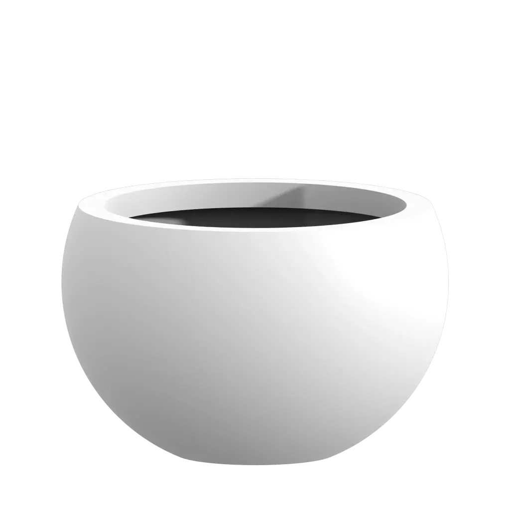 White Cratera Bowl