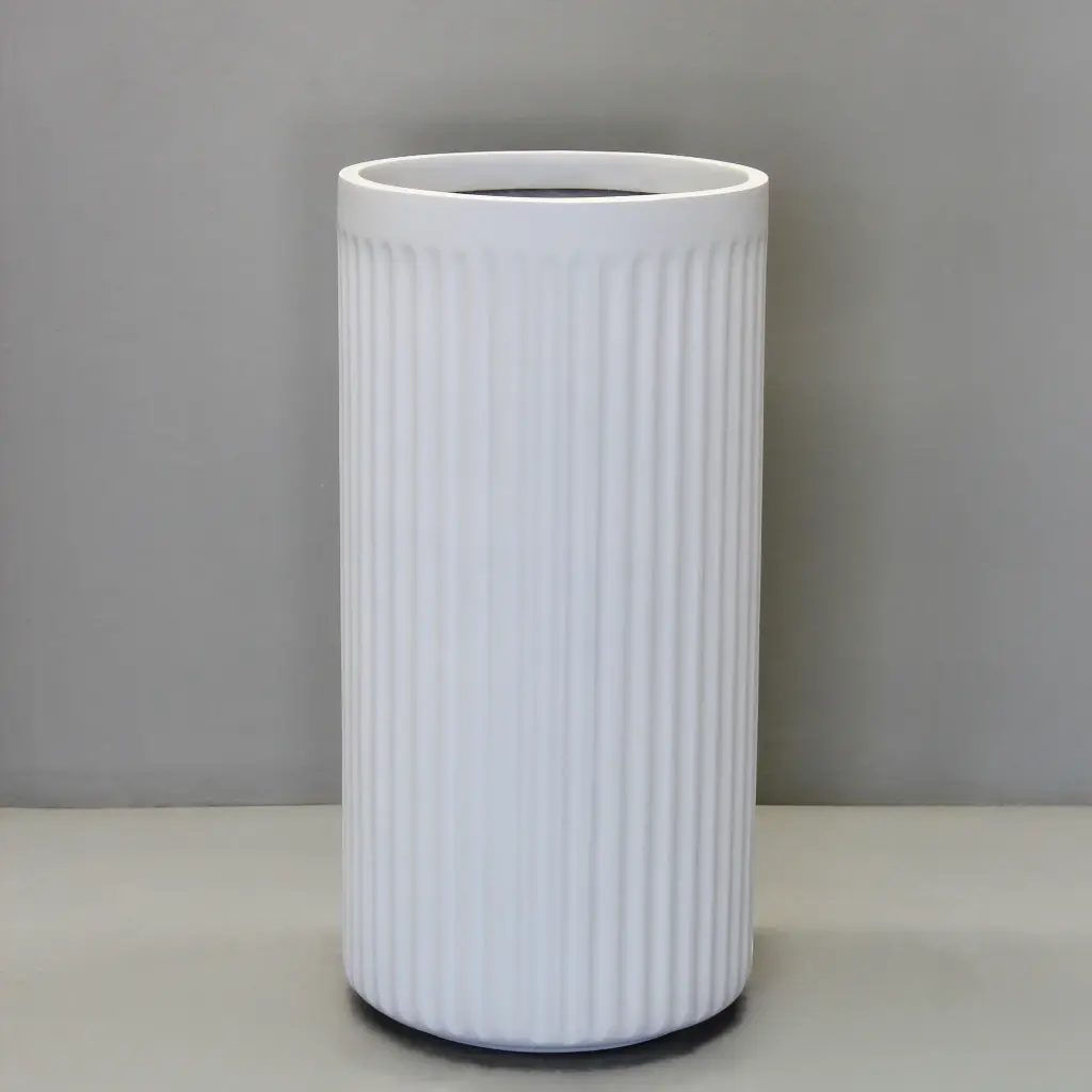 White Doric Cylinder
