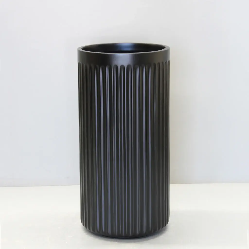 Black Doric Cylinder
