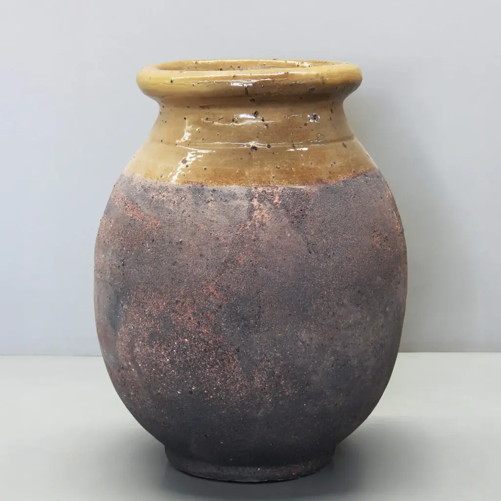 [TDR07RST/HO] Olive Jar - D63cm x H73cm with Honey Glaze 