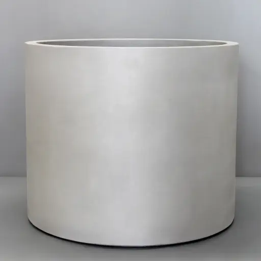Grey Cylinder Planter