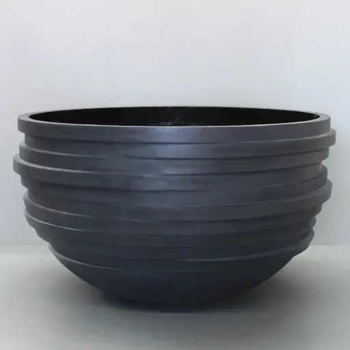 [UCFP01CH] Charcoal Spiral Planter D160cm x H95cm