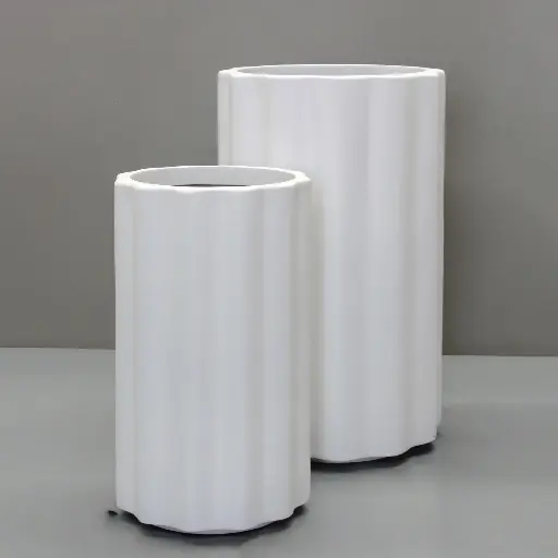 White Vattra Cylinder