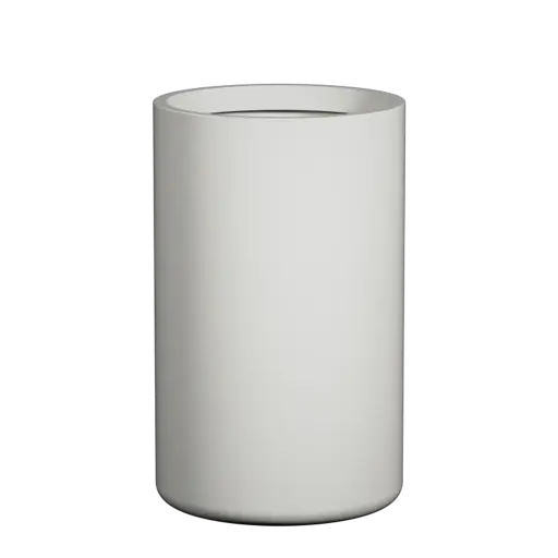 White Plain Cylindrico