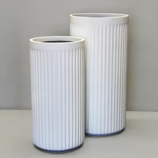 White Doric Cylinder