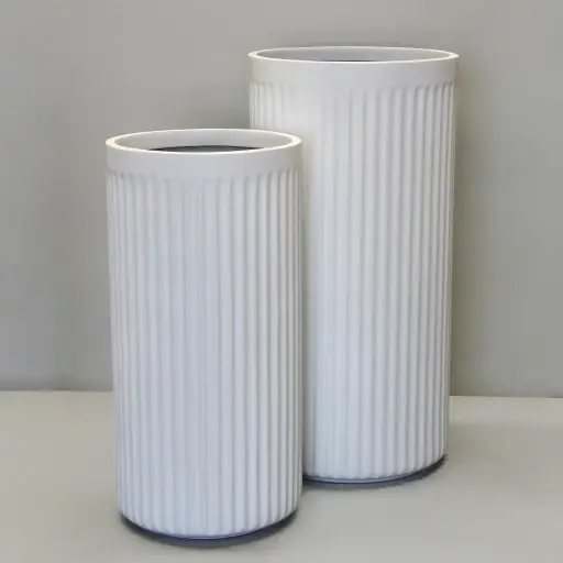 White Doric Cylinder