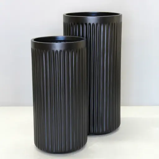 Black Doric Cylinder